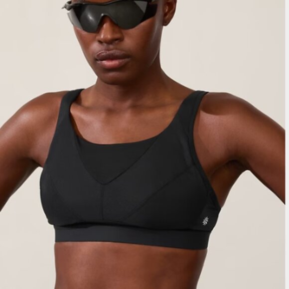 Athleta Other - Athleta black invincible bra New with tag, 36 DD